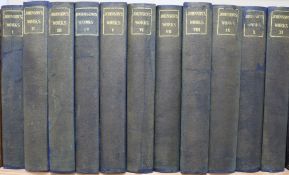 Johnson, Samuel - The Works, 9 vols, 8vo, blue cloth, London 1825