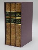 Carlyle, Thomas - The French Revolution, 1st edition, 3 vols, 8vo, calf, spines re-labelled, with