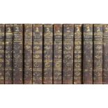 Hume, David - The History of England, 8vols, 8vo, speckled calf, hinges repaired, London 1792-93,