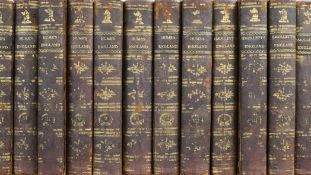 Hume, David - The History of England, 8vols, 8vo, speckled calf, hinges repaired, London 1792-93,