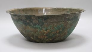 A Han bronze bowl