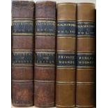 Blackstone, William, Sir - Commentaries on the Laws of England, 12th edition, 4 vols, 8vo, calf,