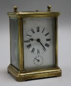 A French carriage clock