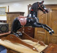 Ragamuffin Toys Ltd, galloping rocking horse Base W.143cm