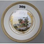 A Sevres style saucer