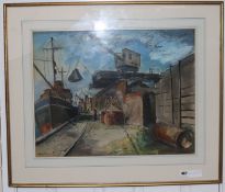 Guy Roddonink and watercolourShoreham Shipping Corporationsigned and dated '4718 x 23in.