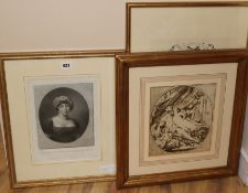 Three assorted prints
