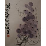 Six albums of Chinese pictures, including an album of Qi Baishi prints.