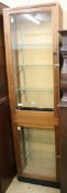 A shop display cabinet, W.58cm