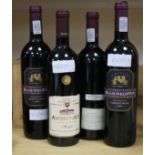 Six bottles of Baron de Rothschild Domaine Lafite Los Vascos Cabernet Sauvignon, two x