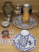 A quantity of Oriental ceramics