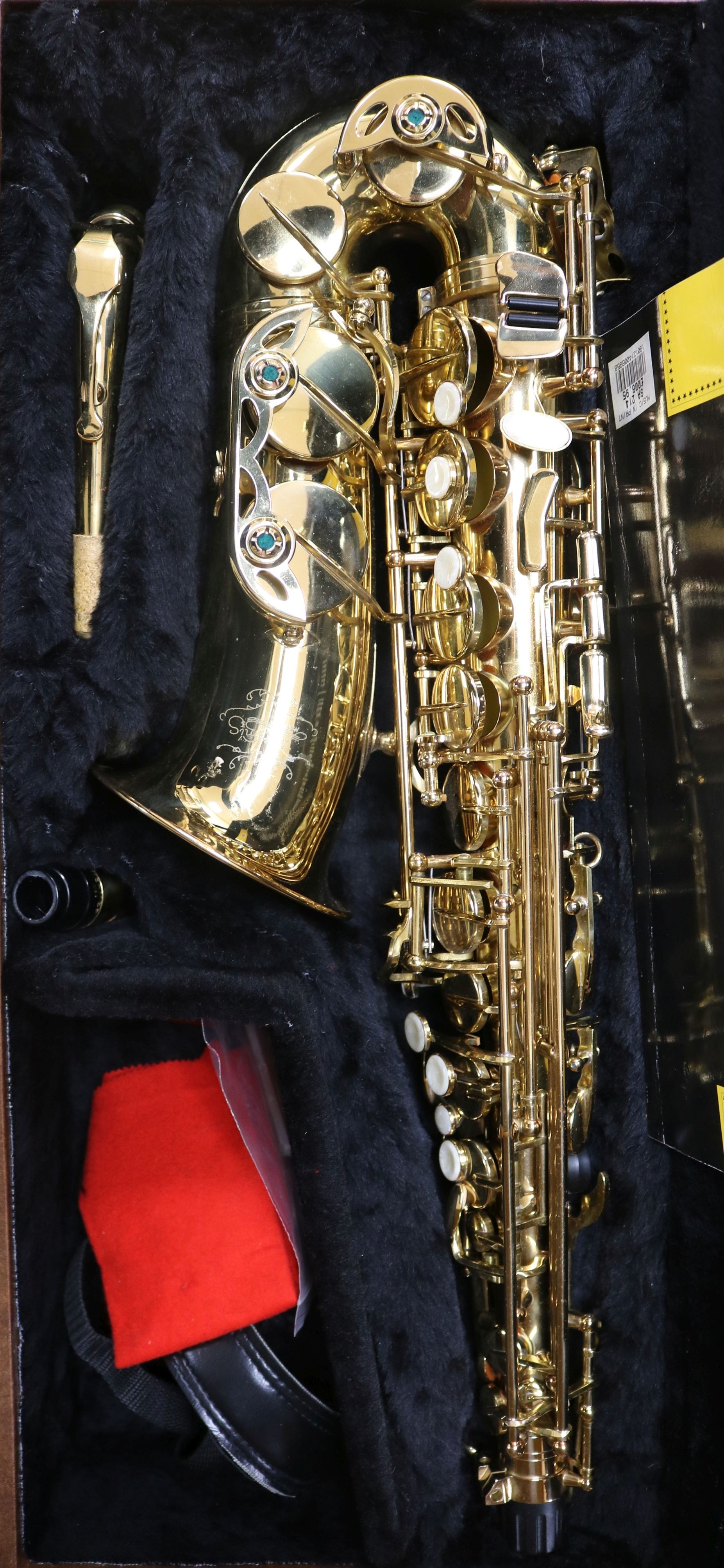 An Artemis R2 saxophone, cased