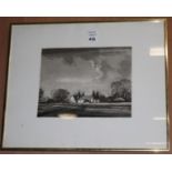 Rowland HilderetchingSepham Farm, Shorehamsigned and dated 1984, 2/75overall 17.5 x 21.5in.