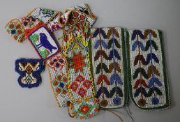 A small quantity of beadwork