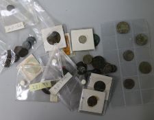 A collection of early coins