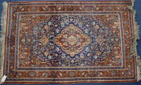 A Persian Tabriz style rug, 4ft 8in. x 3ft