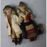 A pair of dolls