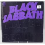 6360050 - BLACK SABBATH - MASTER OF REALITY UK LP, on Vertigo Swirl label, with fully laminated