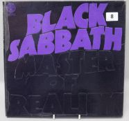 6360050 - BLACK SABBATH - MASTER OF REALITY UK LP, on Vertigo Swirl label, with fully laminated