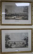 Victorian School2 lithographsViews of Ipswich12.75 x 19.75in.
