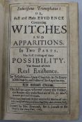 Glanvil, Joseph - Seducismus Triumphatus; or Full and Plain Evidence concerning Witches and