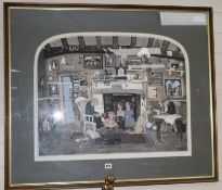 Graham Clarkelimited edition print"Nethercott"signed, numbered 94/30021 x 26.5in.