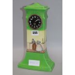 A Royal Doulton pottery timepiece 11.5in.