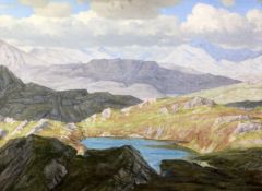 Charles Knight (1901-1990)oil on canvasLoch Naw, Invernesshiresigned21.5 x 29.5in.