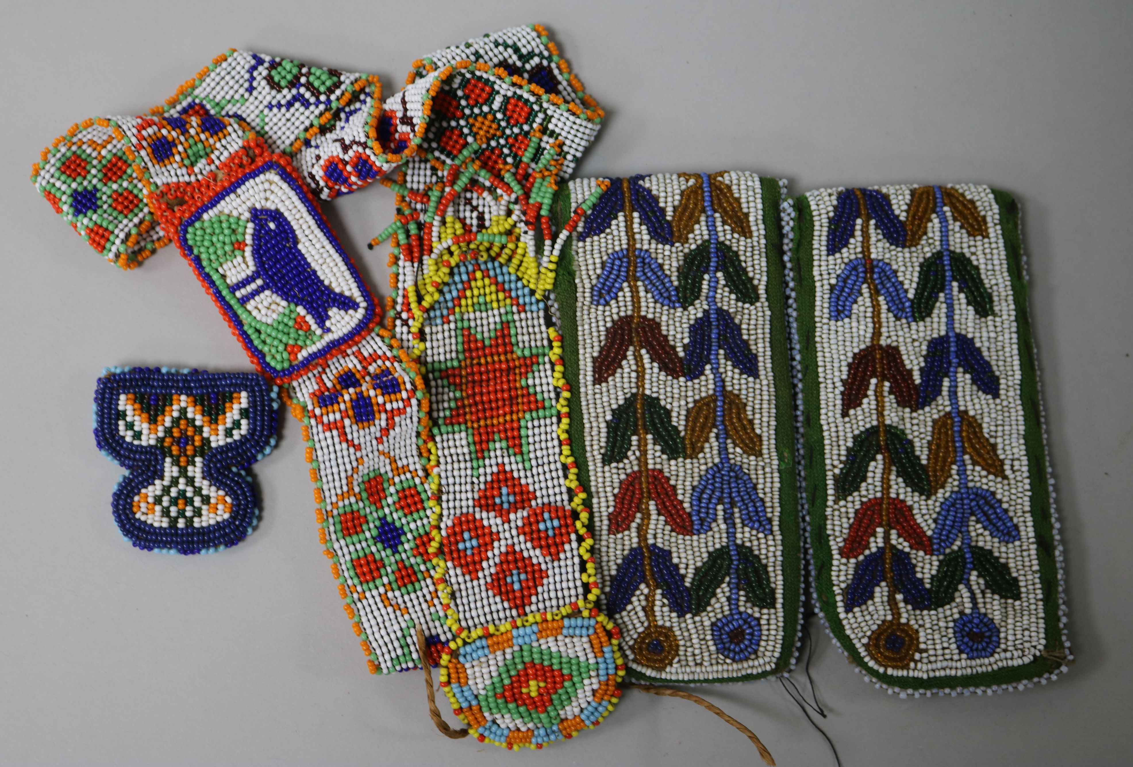 A small quantity of beadwork