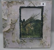 2401012 - LED ZEPPELIN IV UK LP, on Atlantic Plum label in matt gatefold sleeve with inner sleeve,