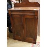 An early Victorian mahogany chiffonier, W.2ft 4in.