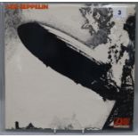 588171 - LED ZEPPELIN DEBUT S/T UK LP, on Atlantic Plum label with fully laminated MacNeil Press
