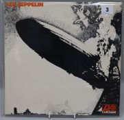 588171 - LED ZEPPELIN DEBUT S/T UK LP, on Atlantic Plum label with fully laminated MacNeil Press