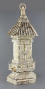 A large Japanese sectional ivory and bone Buddhist shrine, by Yushu/Hirokata, early 20th century,