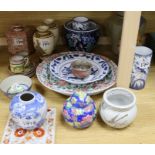 A quantity of Oriental ceramics