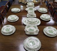 A Masons fruit basket dinner service