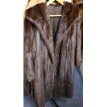 Three quatre length mink coat