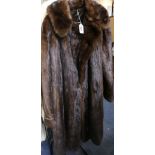 Three quatre length mink jacket