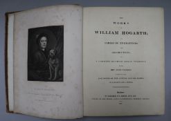Hogarth, William "The Works", quarto, edited by John Trusler, London 1833