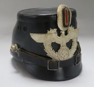 WWII German police shako