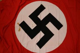 A large Third Reich World War II banner
