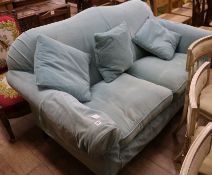 A modern two seater settee