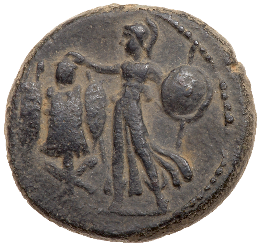Judaea Capta Coinage. Domitian. Æ (12.78 g), AD 81-96. Judaea Capta issue. Caesarea Maritima in - Image 2 of 2