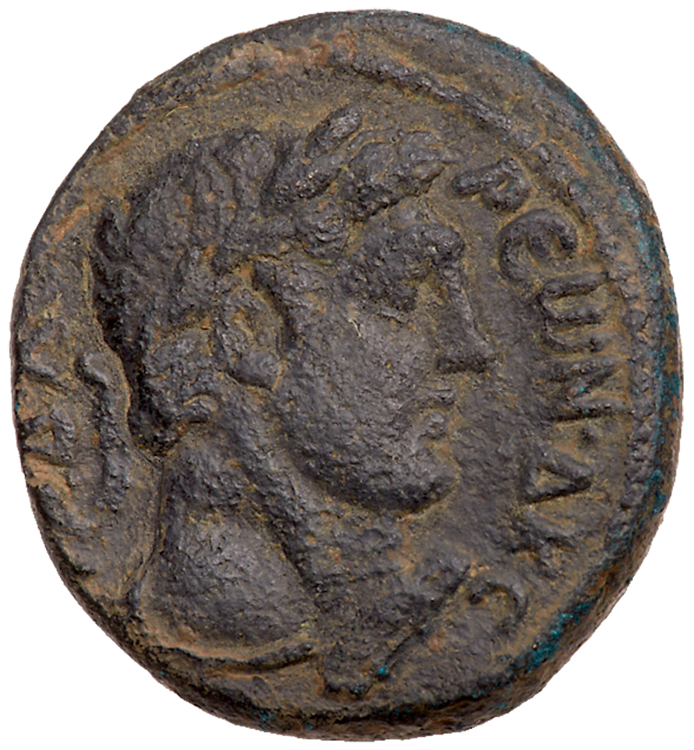 Gadara in Decapolis. Marcus Aurelius. Æ 25 (11.35 g), AD 161-180. CY 224 (AD 160/1). AVT KAIC M - Image 2 of 2