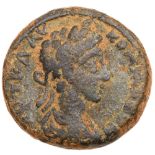 Gerasa. Commodus. Æ 21 (8.77 g), AD 177-192. AVT K Λ AV KOMMOΔON, Laureate, draped and cuirassed