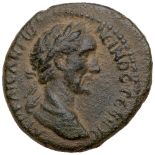 Gadara in Decapolis. Antoninus Pius. Æ 26 (10.63 g), AD 138-161. CY 223 (AD 159/60). AVT KAIC ANTω-