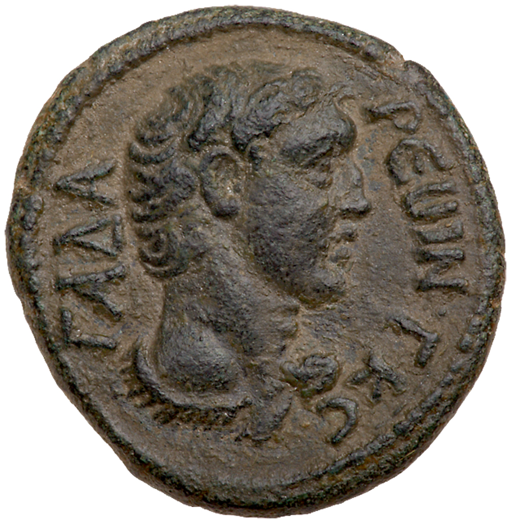 Gadara in Decapolis. Antoninus Pius. Æ 26 (10.63 g), AD 138-161. CY 223 (AD 159/60). AVT KAIC ANTω- - Image 2 of 2