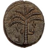 Judaea, Bar Kokhba Revolt. Æ Medium Bronze (13.94 g), 132-135 CE. Year 2 (133/4 CE). 'Simon' (