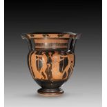 Attischer Kolonettenkrater des Malers der Louvre-Kentauromachie. Um 440 v. Chr. H 47,9cm, B 46,