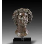 Kopf der Artemis Selene. Späthellenistisch - frühe Kaiserzeit, 1. Jh. v. Chr. - 1. Jh. n. Chr.